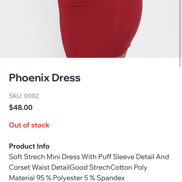 Soft stretch minidress - Picture 4 of 4